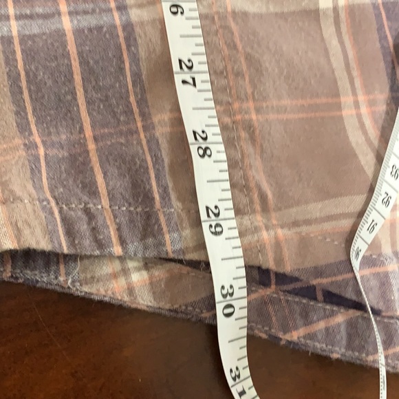 Bench Pink Plaid Button Front Shirt - Picture 8 of 9